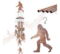 BUBEFSKD Colpo di vento da 34 pollici in ferro che produce toni chiari e melodici, ideale per verande da giardino all'aperto e spazi riflessivi che allungano il colpo di vento