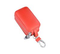 BUBEFSKD Comodo Portachiavi Cerniera Caso Organizer Per Il Proprietario Gestione Immobiliare E Più Borsa Antigraffio, Colore: rosso