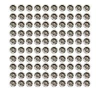 BUBEFSKD Confezione da 100 Quattro Componenti Foglia Erba Della Collana Fascino Accessori Lega Texture Ciondolo Per Un Pezzo Unico Fatto A Mano, Taglia unica, come descritto