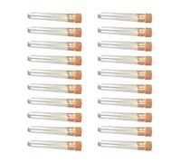 BUBEFSKD Confezione di 20 Bottiglie di Ago Di Plastica Tappi Sicuro Robusto Trasparente Bottiglie Di Aghi Tappi Per Le Flaconi Cosmetici Di Reagenti Medicina, Taglia unica, come descritto