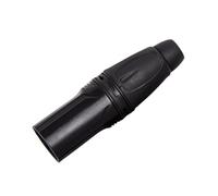 BUBEFSKD Connettore A 3 Pin per Microfono Apparecchiature Uditive Dotato Meccanismo Bloccaggio Sicuro Connettore Apparecchiature Registrazione da Studio