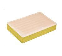 BUBEFSKD Contenitore impilabile a 3 livelli con ripiani trasparenti rimovibili per gli appassionati di tastiera. Porta tasti trasparente impilabile