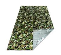 BUBEFSKD Coperta Sopravvivenza in Film Alluminio Coperte Termiche Calde per Lo Spazio Coperte Emergenza per Escursioni in Campeggio All'aperto Attrezzatura da Campeggio All'aperto Senza Casa