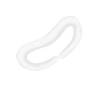 BUBEFSKD Copertura in silicone per Quest3 Face Pad impermeabile, resistente alla polvere, accessorio di ricambio per Quest3 Anti Light perdita di sudore