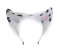 BUBEFSKD Cosplay Orecchino di gatto Fascia per donne studenti Carnevale Anime Carattere Fascia per capelli Peluche Capelli di Natale Maturi Taglia Adulta Trucco Per Lavaggio Viso Per Ragazze Feste