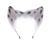 BUBEFSKD Cosplay Orecchino di gatto Fascia per donne studenti Carnevale Anime Carattere Fascia per capelli Peluche Capelli di Natale Maturi Taglia Adulta Trucco Per Lavaggio Viso Per Ragazze Feste