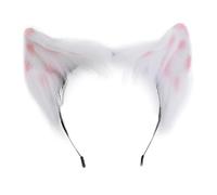 BUBEFSKD Cosplay Orecchino di gatto Fascia per donne studenti Carnevale Anime Carattere Fascia per capelli Peluche Capelli di Natale Maturi Taglia Adulta Trucco Per Lavaggio Viso Per Ragazze Feste