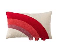 BUBEFSKD Cuscino Nappa Arcobaleno Ricamato Fatto A Mano Cucciolata Home Decor Schienale Per Divano Letto Divano Decorativo Home Tessili Forniture Cuscino Nappa