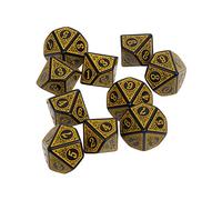 BUBEFSKD Dadi da 10 A 10 Facce D10 Che Giocano A Giochi Ruolo in Acrilico Dadi Divertenti Accessori per Giochi da Pub per Famiglie