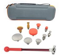 BUBEFSKD Dipingere Meno Martelli Per Auto Bodywork Workshop Auto Riparazione Rimozione Forming Toolkit Con Più Fissaggi Testa Automobile Dent Remover