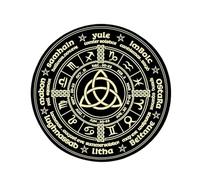 BUBEFSKD Divinations Matte Costellazioni Altari Tarocchi Carte Cuscino Astrologia Pendolo Chart Matte Per Guarigioni Tarocchi Tovaglia Gomma
