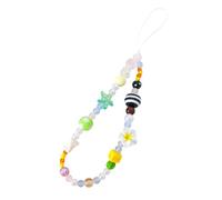 BUBEFSKD Donne ragazze telefono cellulare ciondolo cellulare cellulare cellulare cavo appeso elegante fatto a mano perline cinturino per telefono gioielli moda accessorio telefono bracciale cordino