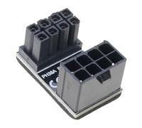 BUBEFSKD Efficiente Adattatore Connettore Alimentazione PCIe A 8 Pin da 180 Gradi per L'installazione Semplificata della Scheda Grafica Adattatore Alimentazione GPU Accessorio per Costruzione PC