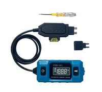 BUBEFSKD Efficiente tester di sicurezza per auto per una rapida analisi delle perdite, dispositivo diagnostico guasti per la manutenzione del veicolo, misuratore di precisione