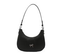 BUBEFSKD Elegante Ascella Per Le Donne In Pelle PU Borsa A Tracolla Modello Farfalla Dell'avambraccio Portafoglio Per Pendolare E Occasionale Ogni Giorno Uso Borsa, Nero