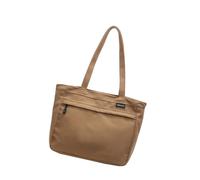 BUBEFSKD Elegante Borsa a tracolla in tela per le donne di grande capacità borsa avambraccio borsa adatto escursioni a pendolo e più borse da lavoro donne, Caramel Color