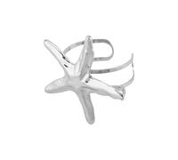 BUBEFSKD Elegante Braccialetto Marino Regolabile con Stelle Marine E Dettagli Conchiglia Ideale per Uno Stile Casual O da Resort. Polsino dal Design alla