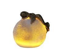BUBEFSKD Elegante bugia d'angelo sul tavolo lunare notte luce LED luce notturna lampada per la creazione di una casa decorazione ornamento lampada lunare