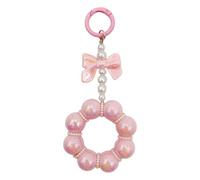 BUBEFSKD Elegante Fatto A Mano Ciondolo Chiave Di Perla Pendente Cellulare Catena Cinghia di Moda Telefono Cellulare Delle Donne Del Telefono Cordino Gioielli Donne