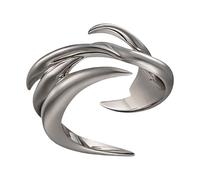 BUBEFSKD Elegante gioiello liquido a forma di drago, anelli in metallo ipoallergenici, accessori per abiti alla moda, lega di eventi, gioielli con artigli del drago