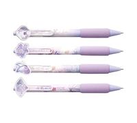 BUBEFSKD Elegante penna gel con motivo floreale e inchiostro ergonomico atossico per studenti, uso quotidiano professionale, penna di cancelleria amichevole con motivo floreale per ragazze