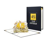 BUBEFSKD Elegante Popup Anniversari Carte Amore E Piacere Varie Anno Anniversario Carta Per Anime Gemelle E Partner Accessori Matrimonio