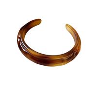 BUBEFSKD Elegante Resina Chiara Braccialetto Stampa Floreale Per Le Donne Eleganti Gioielli Portatili Idee Regalo Dolce Pastello Braccialetto Floreale Donne, Taglia unica, come descritto