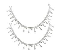 BUBEFSKD Fashion Forward, collane decorative per scarpe, alla moda, in metallo, per uomini e donne, accessori alla moda, Taglia unica, come descritto