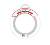 BUBEFSKD Filo da Pesca da 100 Metri Monofilamento in Nylon Trasparente per Bordare Invisibile per Appendere Ornamenti in Nylon Invisibile