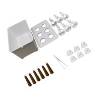 BUBEFSKD Fioriera idroponica salvaspazio in plastica, vista trasparente per piccoli spazi e scatola da giardino per principianti