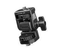 BUBEFSKD Fotocamera in Metallo Osserva Supporto A Vite da 3/8 Piedi Modificabile Lean per La Fotografia Cinematografica Trapano DSLR Osserva Supporto con Perno Posizionamento