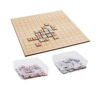 BUBEFSKD Gioco Strategia per Bambini Morbido E con Gioco da Tavolo in Legno Lavabile Non Tossico con Facile Conservazione Giocattolo Leggero da Viaggio