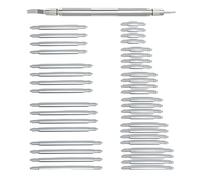 BUBEFSKD Guarda lo strumento di regolazione dell'utensile con 41 pezzi in acciaio inox penna a molla per la riparazione della cinghia orologi strumento