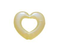 BUBEFSKD Hollow Heart Pendants, accessorio per gioielli fai a mano, collana e bracciale, materiale in resina, cavità cava, Taglia unica, come descritto