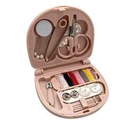 BUBEFSKD Kit da cucito portatile pieghevole scatola di immagazzinaggio ago di base e filettatura per viaggi a casa, emergenze, viaggi, sewkit per adulti con cuscino a spillo, piccola mano