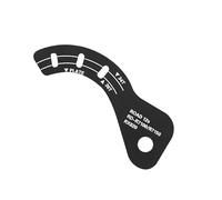 BUBEFSKD La piastra di deragliatore regolabile di Precisions per azionamenti elettronici a 12 marce garantisce una commutazione fluida e una lunga durata