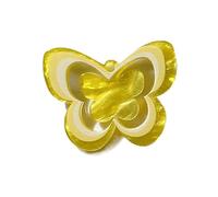 BUBEFSKD Leggera farfalla Cava Fascino Durevole Gioielli Acrilici Fabbricazione Pendenti Collane Bracciali Perline Incantesimo Cavi Leggero Portatile Usura Giornaliera, Taglia unica, come descritto