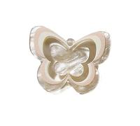 BUBEFSKD Leggera farfalla Cava Fascino Durevole Gioielli Acrilici Fabbricazione Pendenti Collane Bracciali Perline Incantesimo Cavi Leggero Portatile Usura Giornaliera, Taglia unica, come descritto