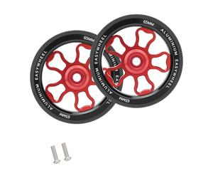 BUBEFSKD Leghe di alluminio Facile Sostituzione della ruota Bicicletta Facile Scorrimento Sostituzione Rotolante Accessori Bicicletta Pieghevole Sostituzione Permanente delle Parti