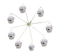 BUBEFSKD Mangiatoia per Uccelli con Ruota Vorticosa Halloween con Azione Rotante Migliora Spazi Esterni per Amanti della Facile Installazione