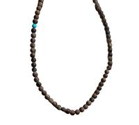 BUBEFSKD Moda Bracciale Perla Unisex Polso Gioielli Texture In Legno Per Le Donne Gli Stili Nazionali E Eleganze Doppio Bracciale Adottare Adatto, Taglia unica, come descritto