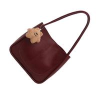 BUBEFSKD Moda Donne Con Grande Capacità Delle Delle Donne Borsa A Tracolla In Pelle PU Incompreso Borse Con Elegante Fascino Per Le Esigenze Di Lavoro, Colore: rosso