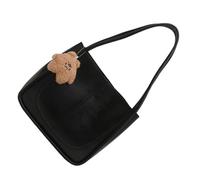 BUBEFSKD Moda Donne Con Grande Capacità Delle Delle Donne Borsa A Tracolla In Pelle PU Incompreso Borse Con Elegante Fascino Per Le Esigenze Di Lavoro, Nero