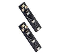 BUBEFSKD Monitor Stato LED per Misuratore Potenza della Batteria Litio A Montaggio Compatto per Cella 18650 21700 con Rilevamento Tensioni Modulo Indicatore Tensione A Tre Colori LED