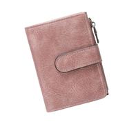 BUBEFSKD Organizer dimagrante per portafogli in PU con protezione per il blocco delle monete, porta carte alla moda, viaggio e uso aziendale, portafoglio a tre pieghe con più slot, a