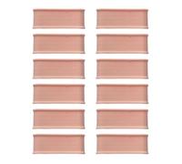 BUBEFSKD Pellicola salvafreschezza professionale tennis, alta flessibilità, assorbimento degli urti, motivo antiscivolo, 12 plettri multicolori, imbottitura immunitaria del sudore, tennis