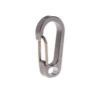 BUBEFSKD Per La Lega Carabiner Keychain Buco Piatto A Molla D Torcia Della Fibbia Chiave Utensile Per La Cintura