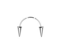 BUBEFSKD Per Nail Piercing In Acciaio Inossidabile Gioielli Setto Piercing Decorazioni Corpo Zanne Vampiro Denti Strumenti Unghie In Acciaio Inossidabile