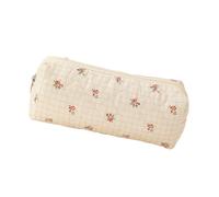 BUBEFSKD Perni a pressione, organizzatore Kid School Stationeries Bag con chiusura lampo liscia, Fiore quadrato
