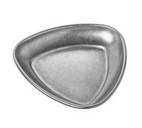 BUBEFSKD Piatto di salsa in acciaio inox piatto di dosaggio pratico chicchi di caffè pesatura per snack frutta chicco di caffè ciotola di salsa in acciaio inox adatto